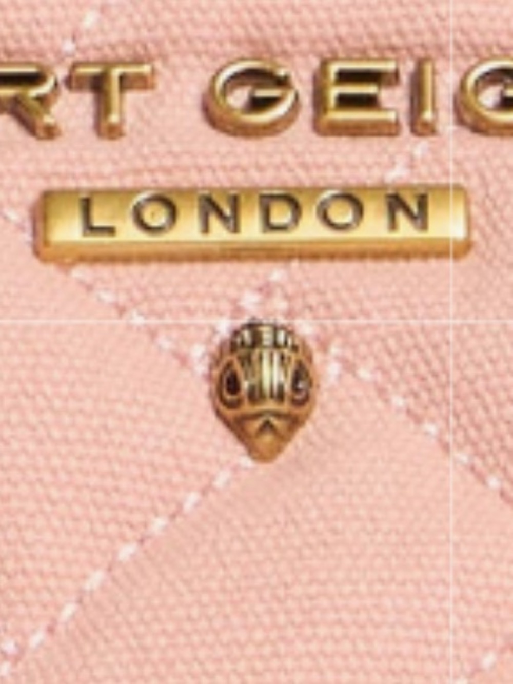 Kurt Geiger London Angel Quilted Hobo Shoulder Bag NWT - Picture 8 of 9